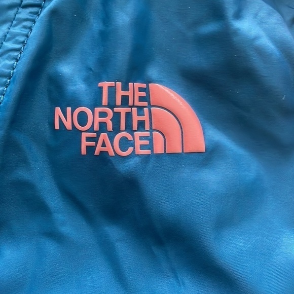 ⭐️HP⭐️SzXS The North Face Giacca Donna Fanorak in Spiced Coral Multi EUC - Picture 10 of 16